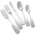 Winco 0006-05 7-5/8" Stainless Steel Dinner Fork (Contains 1 Dozen)