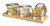 Cal-Mil 1850-4-60 Cold Condiment Display 16"