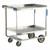 Lakeside 543 37.13" H 700 Lbs. Stainless Steel Solid 2-Shelf Utility Cart