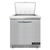 Continental Refrigerator SW32N12M-FB 32" W One-Section One Door Mighty Top Sandwich Unit