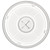 Dinex DXTT58 Translucent Tumbler Lid with Straw Slot (1000/cs)
