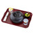 Cambro 1520CWNSH488 15" Rectangle Non-Skid Camwear Tray - 12/Case
