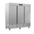 Asber ARR-72-H 82" W Three-Section Solid Door Reach-In Refrigerator