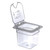 Carlisle 3068507 2.5 Qt. 1/6 Size Pan PolyCarbonate Clear Storplus Food Pan