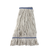 Winco MOP-24W 24 oz. Loop End Cotton Blend Yarn Wet Mop Head