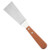 Winco TN165 4-1/4L" Stainless Steel Grill Spatula