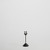 American Metalcraft HPBL6 2.25" Dia. x 6" H Black Metal Number Stand