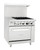 Migali C-RO4B-12GL-LP 36" Liquid Propane Competitor Series Range - 27,000 BTU