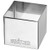 Winco SPM-22S 2"W x 2"D x 2"H Stainless Steel Square Pastry Mold