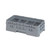 Cambro 8HS318151 Camrack Glass Rack With Soft Gray Extender - 5 Cases