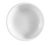 CAC China KRW-S6 11 Oz. Super White Porcelain Round Accessories Dish (4 Dozen Per Case)