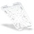 Carlisle 3067007 PolyCarbonate Clear Storplus Drain Shelf