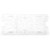 Carlisle 3067007 PolyCarbonate Clear Storplus Drain Shelf
