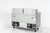 Migali C-SP60-24BT-HC 60.2" W Two Section Two Door Competitor Series Refrigerated Counter/Big Top Sandwich Prep Table