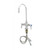T&S Brass B-0300-CR Double Pantry Faucet single hole base 4"