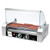 Winco EHDG-7SG Glass Spectrum Hot Dog Grill 19-7/8" X 11-5/8"DX 9-1/8" With Sneeze Guard