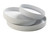 Cal-Mil 22017-8-15
 8-1/4"
 Melamine
 White
 Round
 Plate