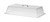 Cal-Mil 327-12 12" W x 20" D x 4" H Polycarbonate Clear Rectangular Standard Display Cover