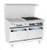 Turbo Air TARG-24G4B-LP 48" Liquid Propane Radiance Restaurant Range - 235,000 BTU