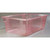 Carlisle 10622C05 12 1/2 Gal. Polycarbonate Transparent Red Storplus Food Storage Box