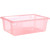 Carlisle 10622C05 12 1/2 Gal. Polycarbonate Transparent Red Storplus Food Storage Box