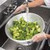 Carlisle 60280 16 Qt. Aluminum Satin Finish Colander