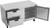 Beverage Air WTFD60AHC-2-FLT 60"W Two Drawer and One Door Stainless Steel Worktop Freezer