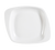 CAC China WH-120 48 Oz. Bone White Porcelain Square White Pearl Soup Plate (1 Dozen)