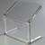 Carlisle 922407 24"W Clear Portable Sneeze Guard