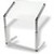Carlisle 922407 24"W Clear Portable Sneeze Guard