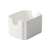 CAC China GDC-HSP Bone White Porcelain Rectangular Grand Canyon Sugar Packet Holder (3 Dozen Per Case)