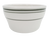 CAC China GS-4 7.25 Oz. American White Ceramic Round Greenbrier Bouillon Cup (3 Dozen Per Case)