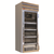Howard McCray GF22-FF-B 26.5"W One-Section Glass Door Merchandiser