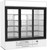 Beverage Air MMR66HC-1-W 75" W Three-Section Glass Door MarketMax Refrigerated Merchandiser