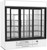 Beverage Air MMR66HC-1-W 75" W Three-Section Glass Door MarketMax Refrigerated Merchandiser