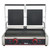 Winco EPG-2 Electric Countertop Double Style Panini Grill - 120 Volts