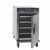 Cres Cor 1000CHSKSPLITSTKDX 22.63" W Stainless Steel Stacked Programmable Controls Mobile Cook-N-Hold Low Temp Smoker Cabinet - 208-240 Volts