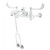 T&S Brass B-0657-BST Service Sink Faucet 8" centers