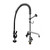 T&S Brass 5PR-1S14 Equip Pre-Rinse Unit single hole deck mount 14"