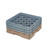 Cambro 20S638184 Camrack Glass Rack With (3) Soft Gray Extenders - 3 Cases