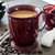 Dinex DX300061 8 Oz. Polypropylene Cranberry Pedestal Base Mug (48 Each Per Case)