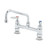T&S Brass B-2280-060X Double Pantry Faucet deck mount 8"