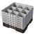 Cambro 9S1114167 Camrack Glass Rack With (6) Soft Gray Extenders - 2 Cases
