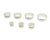 Matfer Bourgeat 150159 ExoGlass Pastry Cutter 2-3/4" Dia. x 1-3/8"H Plain Round One-Piece Composite Material