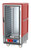 Metro C537-CFC-L C5 3 Series Red 3/4-Size Insulated Heated Holding & Proofing Cabinet with Clear Door and Lip Load Slides - 120V