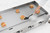 Migali C-G48 48" Natural Gas Countertop Competitor Series Griddle - 120,000 BTU