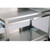 Lakeside 316 27.5" W 300 Lbs. Stainless Steel 3 Shelves with Guard Rails Utility Cart