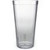 Carlisle 522007 20 Oz. Clear SAN Plastic Textured Exterior Stackable Tumbler