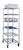New Age 1356M 27"W Mobile 6 Multi-Purpose Rack with 10.5" Centers