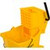 Carlisle 3690804 26 qt. Yellow Mop Bucket Combo Side Press